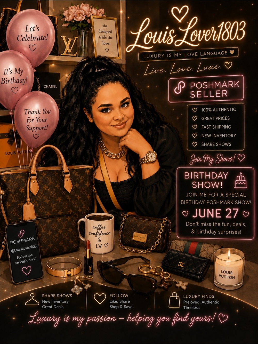 MY BDAY SHOW 💕💕 - Picture 2 of 5
